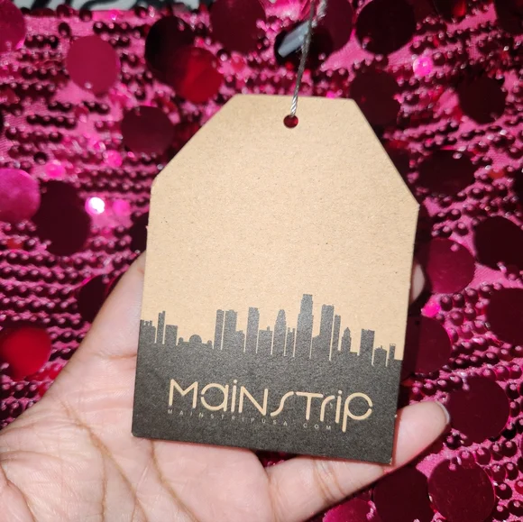 Glamorous Pink Sequin Mini Skirt - Picture 5 of 8